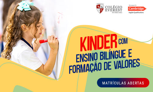 Educação infantil com ensino bilingue, para seu filho aprender inglês naturalmente